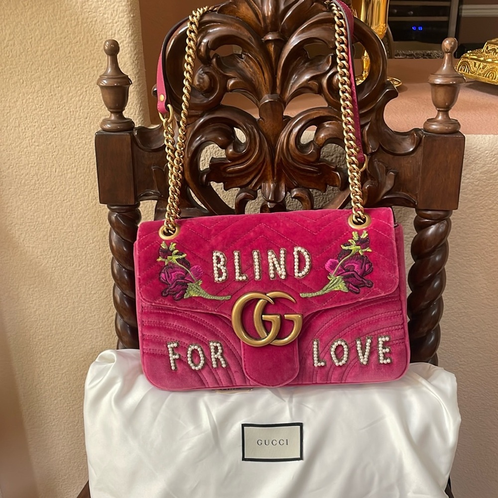 Beautiful brand new Gucci Violet Magenta bag